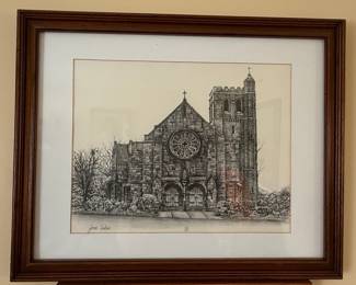 James Dodson Church Lithograph
