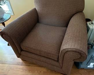 Broyhill Brown Upholstered Loveseat and Armchair Set