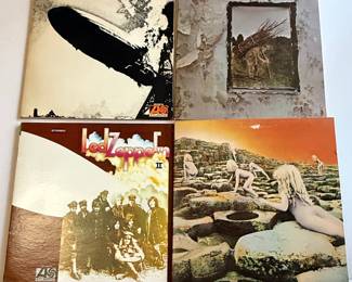 Led Zeppelin Vinyl Record Lot