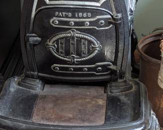 Iowa cast iron wood stove