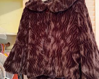 Faux fur jacket 