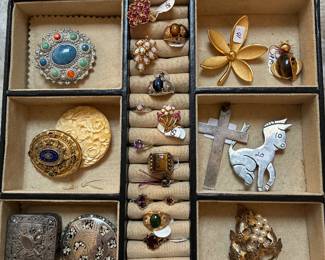 Silver, gold, and faux
