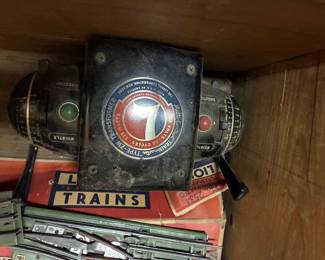 Found in trunk lionel