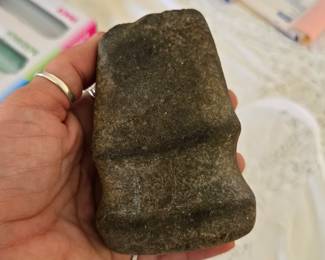 Native American artifact Basalt ax head