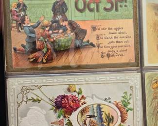Samples of postcard collection 