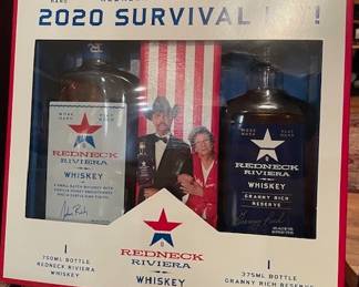 Redneck Whiskey 2020 survival kit (front)