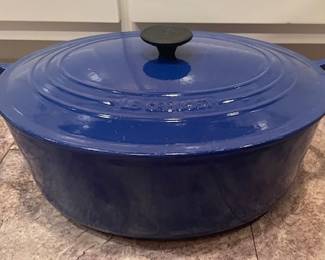 le creuset dutch cobalt 5 qt oven