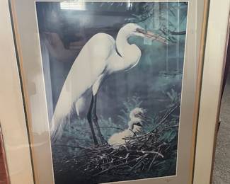 CC Lockwood Louisiana wildlife print (number 418/1000)