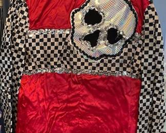 Bacchus float costume (skull)