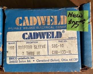 cadwell adaptor sleeve box