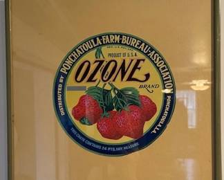 Ozone strawberries label (we have 2)