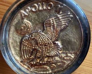 Apollo 11 Commemorative paperweight front