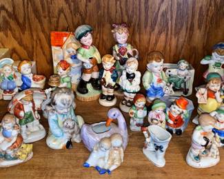 Little boys and girls from Japan and Germany