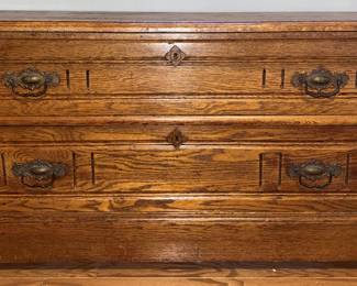 EASTLAKE - late 1800's oak - price reduction of $800