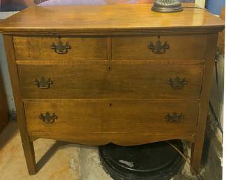 ANY Solid Oak dresser $50