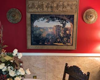 Put a 'window" on a bare wall looking out at Italy  $40