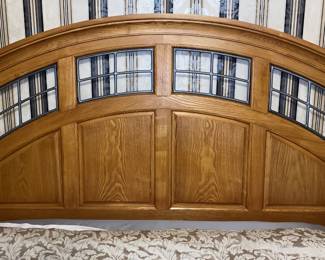 Queen size OAK headboard