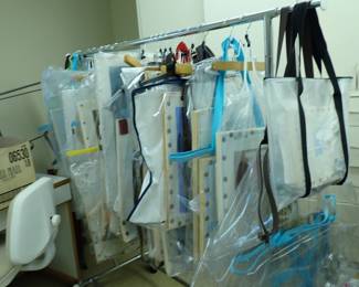 THIS IS WHAT WE ARE SORTING THRU - THE BEFORE  i WILL ADD THE AFTER IT IS AMAZING HOW MUCH WE HAVE - YOU COULD OPEN YOUR OWN STORE.   A GOOD PORTION IS FROM 3 KITTENS.  CHECK BACK