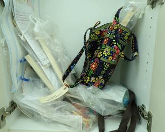 THIS IS WHAT WE ARE SORTING THRU - THE BEFORE  i WILL ADD THE AFTER IT IS AMAZING HOW MUCH WE HAVE - YOU COULD OPEN YOUR OWN STORE.   A GOOD PORTION IS FROM 3 KITTENS.  CHECK BACK