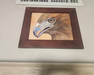 Ryan, Emmett	  TITLE	Hawkeye	  MEDIA	Oil/Canvas