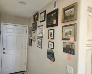 Assorted original pinting from countries arround the world