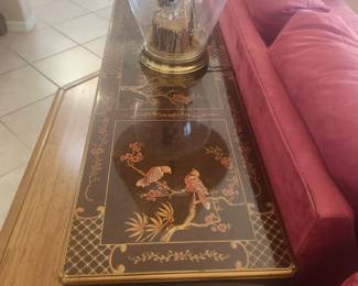 Oriental design table 53 x 16 x 23
