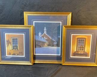 Framed Numbered John Furches Prints. Illumination , Season Of Hope, Evening Light