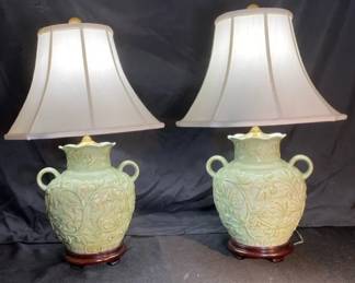 Celadon Glaze Lamps