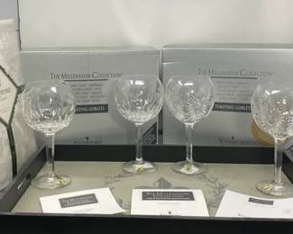 The Millennium Collection Waterford Toasting Goblets