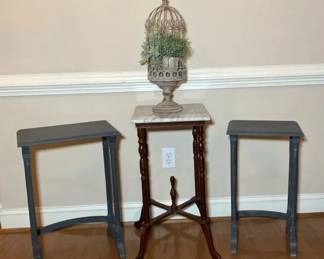 Marble Side Table And More