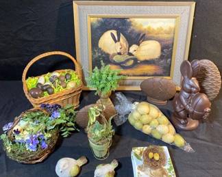 Spring Rabbit Decor And More