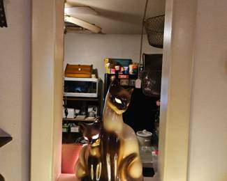 MCM SIAMESE CAT LAMP