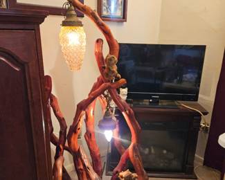 RARE MCM BRANCH LAMP