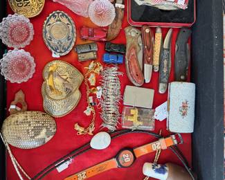 Case items and a lot of costume not pictured 