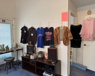 Mink stole, Ranger shirts etc