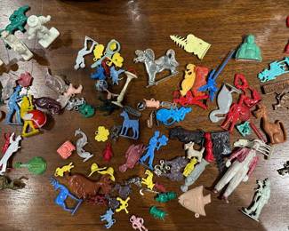 Vintage Cracker Jack and cereal toys