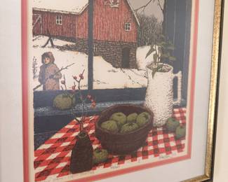 Early Snow - Green Tomatoes by Thomas Bartek