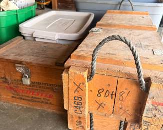 Winchester Ammunition Crate
