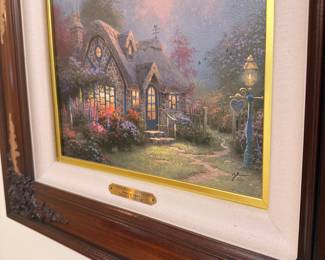 Candlelight Cottage by Thomas Kinkade