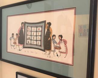 The Miss Stitchery Quilt by P. Buckley Moss