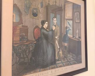 St. Patrick's Day in America Lithograph by John Reid