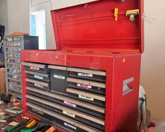 Craftsman Red Metal Toolbox