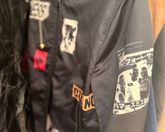 GUESS Bomber Jacket with The Clash Graphics