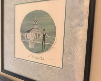 P. Buckley Moss "The Old Lexington Church" Print