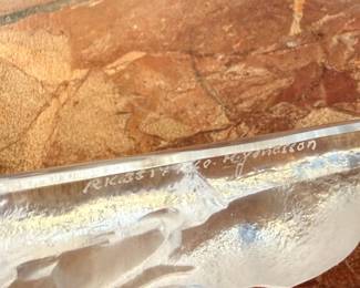 Crystal Sculpture by Mats Jonasson