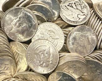 Pre- 1965 Kennedy Half Dollar Coins