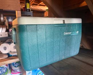 Collection of vintage coolers