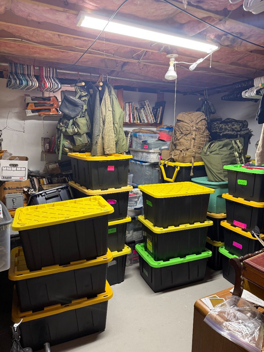 All full of tactical and military gear