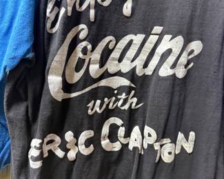 1985 Eric Clapton, Really Rare T-Shirt