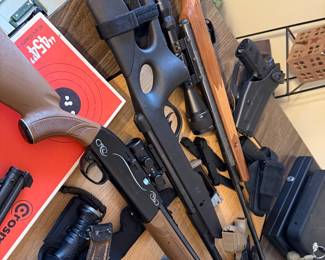 BB and air rifles